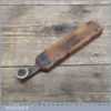 Vintage leatherworking by J Oxley No: 12 Fudge Wheel - Saddlers or Cobblers Tool