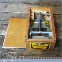Vintage Woden X190 Dowelling Jig In Original Box - Good Condition