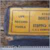 Very Rare Vintage Boxed Record Dovetail and Stop Chamfer Templates 1930's