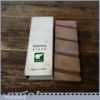 Vintage Japanese Boxed 6” x 2” Medium Grit Flattening Whetstone