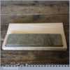 Vintage 8” x 2” Natural Washita Oil Stone - New Beechwood Box