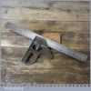 Vintage J Rabone No: 1902 Steel Adjustable Combination Square - Fully Refurbished