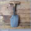 Unusual Vintage Parkes Short T Handled Spade - Good Condition