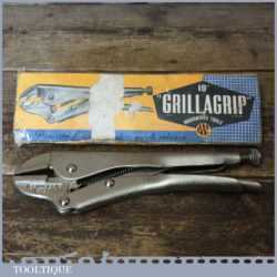 Vintage Boxed Grillagrip Mechanic’s Mole Grips - Good Condition