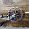 Antique Millers Falls USA No: 2 Single Pinion Egg Beater Hand Drill