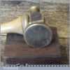 Fine Ornate Antique Jeweller's Brass Repousse Hammer - Decorative Handle