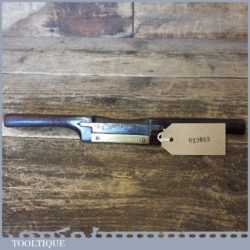 Scarce Antique Rosewood Spokeshave Brass Sole Adjuster Screws