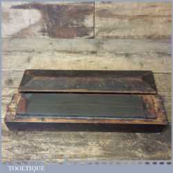 Rare Vintage 9” x 2” Natural Turkey Oil Stone - Lapped Flat