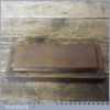 Vintage 5 ½” x 1 ¾” Natural Washita Oil Stone - Lapped Flat Ready For Use