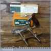 Vintage Boxed Stanley No: 50s Combination Plough Plane - Fully Refurbished