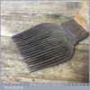 Rustic Antique Blacksmiths Hand Forged Flax Comb - Good Condition