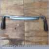 Vintage Cast Steel Drawknife 9 ½ Blade - Sharpened And Honed