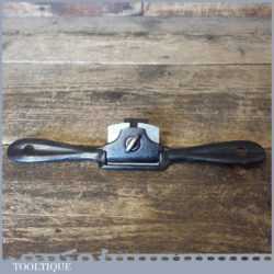 Vintage Stanley No: 63 Curved Sole Metal Spokeshave - Good Condition