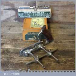 Vintage Boxed Stanley No: 50 Combination Plough Plane - Fully Refurbished