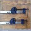 Vintage Pair No: 135 Record 36" Sash Clamps - Good Condition Ready To Use