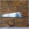 Vintage Warranted Superior 24” Cross Cut Panel Handsaw 7 TPI - Sharpened