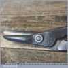 Vintage Footprint 12” Engineer’s Left Hand Cast Steel Tin Snips