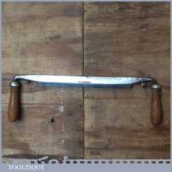 Vintage Thomas Ibbotson Cast Steel Drawknife 9 ½ Blade - Sharpened Honed