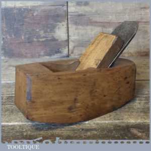 Vintage 7” Beechwood Compass Plane Good Condition Lapped Flat Vintage 7” Beechwood Compass Plane Good Condition Lapped Flat