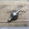 Antique 3” Cast Iron Plumb Bob - Good Condition