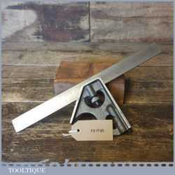 Vintage Rabone No: 1901 Steel Adjustable Combination Square - Fully Refurbished