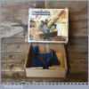 Vintage Boxed Record Marples No: 6807 Mitre Saw Square Vice Guide Clamp