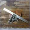 Vintage Rabone Chesterman No: 1902 Steel Adjustable Combination Square