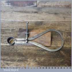 Vintage A.J Jubb 7” Spring Caliper Outside Dividers 1943 - Good Condition