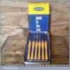 Boxed Set 6 No: Marples No: 1001 Woodturning Chisels - Good Condition