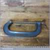 Vintage 6” Record Woodworking G Clamp - Good Condition