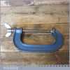 Vintage 5” Record Woodworking G Clamp - Good Condition