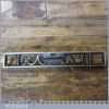 Vintage L.S.S Co Starrett USA Ornate 12 ½” Steel Spirit Level