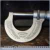 Vintage Moore & Wright No: 961B Imperial 0-1” Micrometer - Good Condition