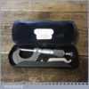 Vintage Moore & Wright No: 961B Imperial 0-1” Micrometer - Good Condition