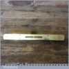 Vintage Tweedales & Smalley Mathieson 10” Rosewood Brass Spirit Level