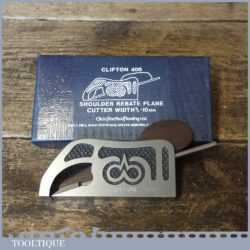 Vintage Boxed Clifton No: 400 Shoulder Rebate Plane - Good Condition
