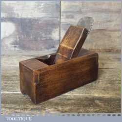 Antique Sims London 1817-1829 Shipwright’s Mast Spar Plane - Good Condition