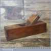 Vintage Beechwood 8 ¼” Skew Mouthed Smoothing Plane Sorby Iron
