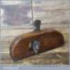 Antique Carpenter’s Beechwood Rounding Plane - Good Condition