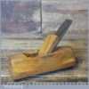 Vintage Patternmaker’s 5 ¼” Beech Hollowing Plane - Good Condition