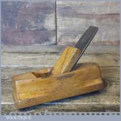 Vintage Patternmaker’s 5 ¼” Beech Hollowing Plane - Good Condition