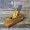 Vintage Patternmaker’s 5 ¼” Beech Hollowing Plane - Good Condition