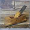 Vintage 5 ¼” Patternmaker’s Beechwood Hollowing Plane - Good Condition