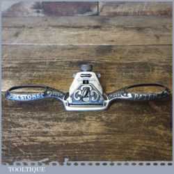 Vintage E Preston Decorative Flat Soled Adjustable Spokeshave - Good Condition