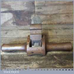Rare Antique John Moseley Wheelwright’s Steel Soled Beech Jarvis Plane