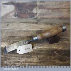 Vintage Carpenter’s 1 ¼” Heavy Duty Flat Firmer Chisel - Fully Refurbished
