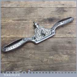 Vintage Edward Preston No: 1391 Ornate Round Faced Malleable iron Spokeshave