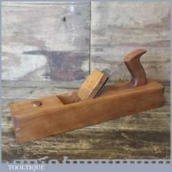 Vintage 16” beechwood jack plane with Samuel Newbould iron