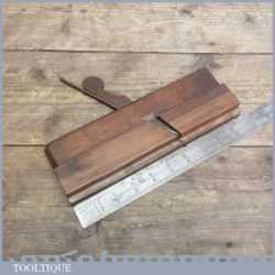 Antique William Madox 18th C Standing Fillister Moulding Plane