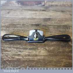 Vintage Stanley No: 63 Curved Sole Metal Spokeshave - Good Condition